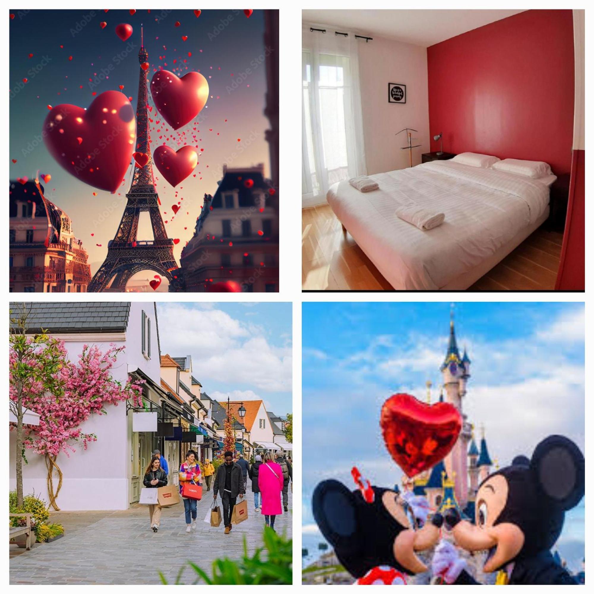 Disney, Very Nice 2 Bedrooms Family Apartment, Wifi, Netflix 8 Pers Chessy  Exterior foto